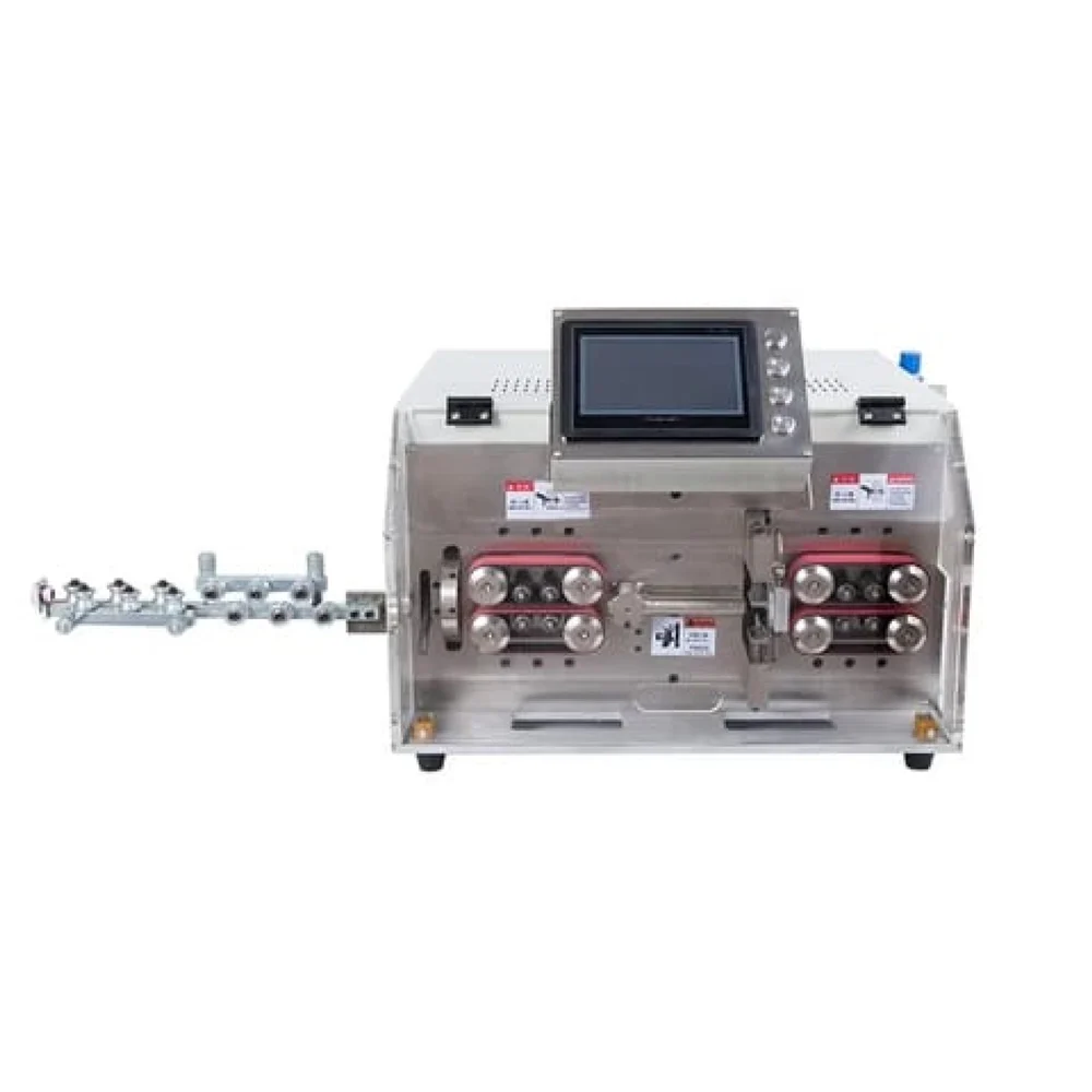 HT3 Double Layers Round Jacket Cable Cutting And Stripping Machine